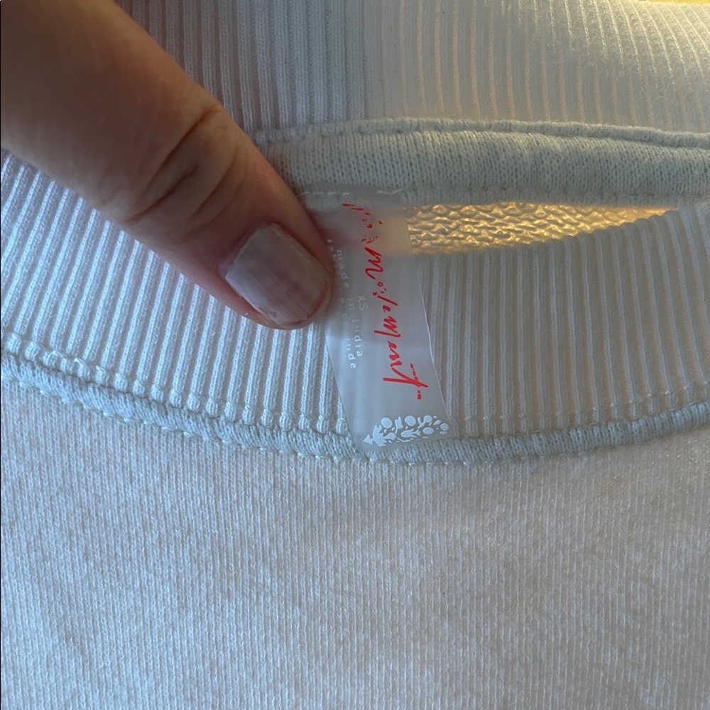 White Sweatshirt free people - Picture 4 of 10